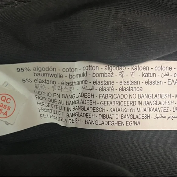 Zara Black Cropped Long Sleeve Shirt - Picture 5 of 8